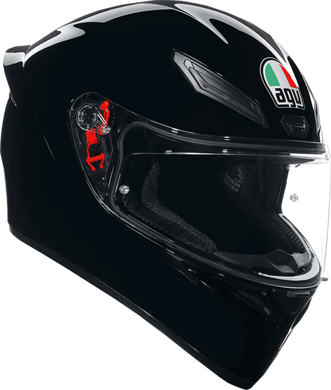 AGV 0101-18682 K1 S Helmet - Black - Small
