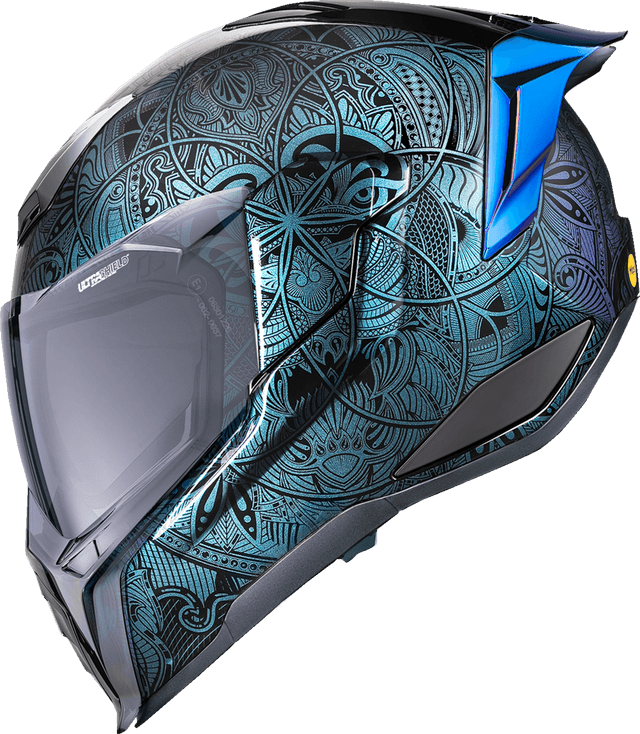 ICON 0101-18695 Ultraflite™ Helmet - Opal Mandala - MIPS® - Blue - Small — image 2 of 3