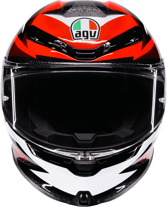 AGV 0101-19206 K6 S Helmet - Braven - Black/Red/White - 2XL — image 6 of 7