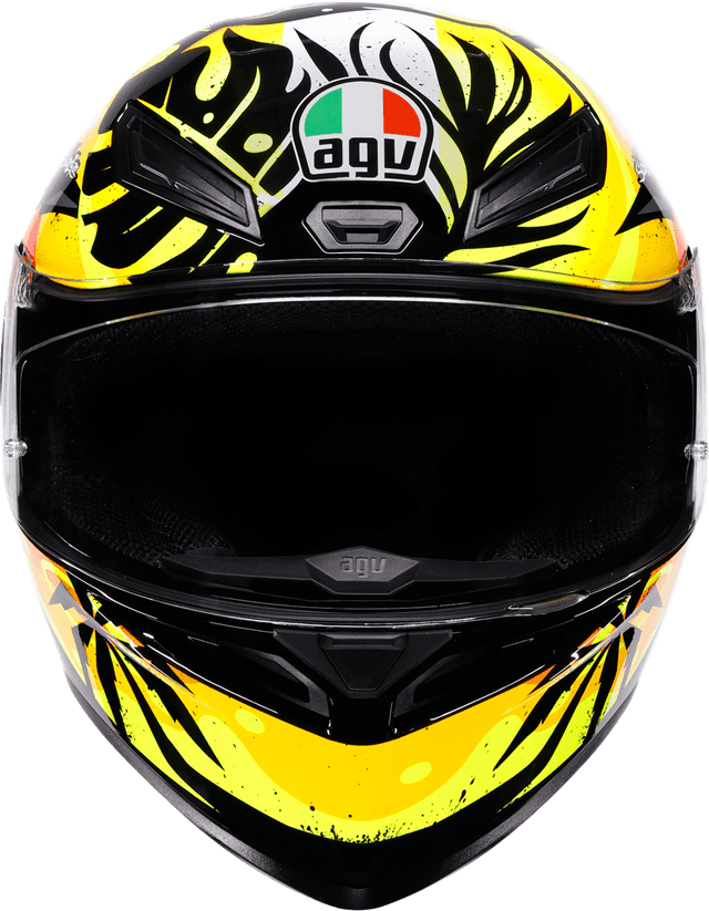 AGV 0101-19261 K1 S Helmet - Tropicrush - Black/Orange - 2XL — image 6 of 7