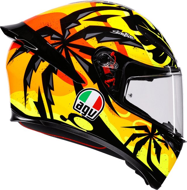 AGV 0101-19261 K1 S Helmet - Tropicrush - Black/Orange - 2XL — image 2 of 7