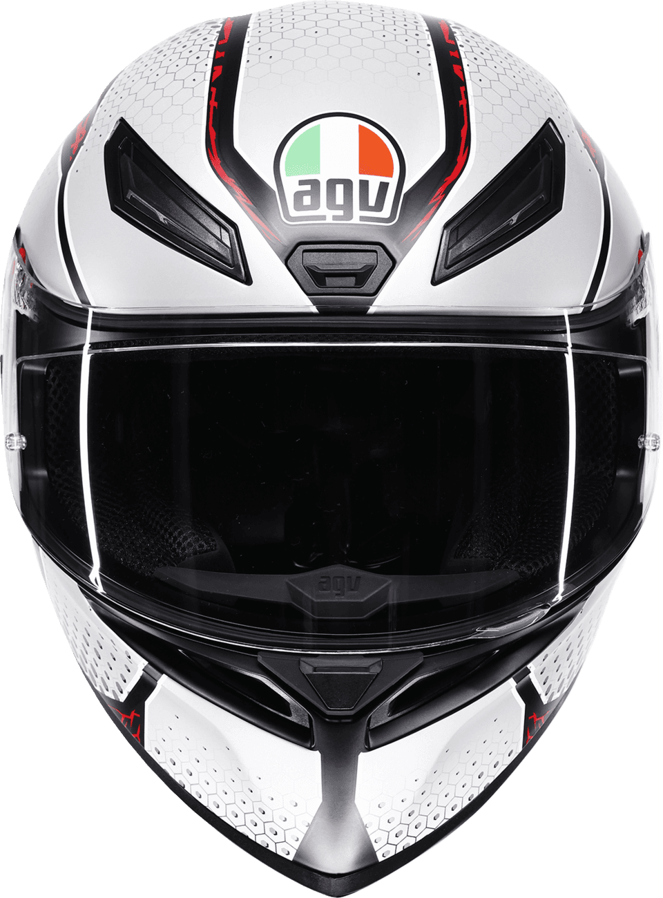 AGV 0101-19264 K1 S Helmet - Speedarmor - Matte Black/Gray/Red - Large