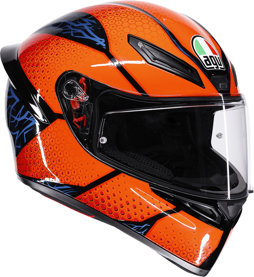 AGV 0101-19269 K1 S Helmet - Speedarmor - Black/Orange/Blue - Large — image 1 of 7