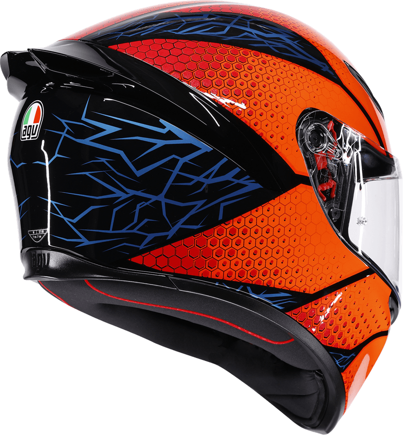 AGV 0101-19271 K1 S Helmet - Speedarmor - Black/Orange/Blue - 2XL — image 1 of 7