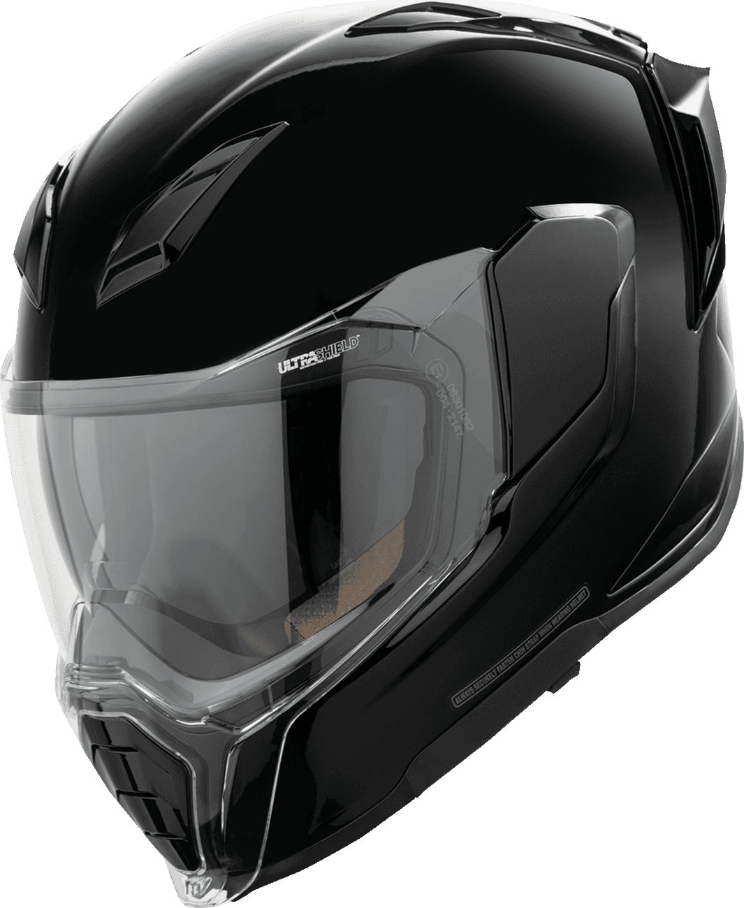 ICON 0101-19274 Ultraflite™ Helmet - Solid - MIPS® - Gloss Black - Medium