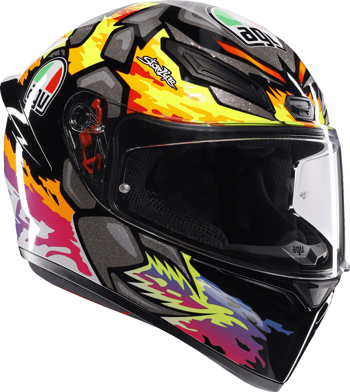 AGV 0101-19432 K1 S Helmet - Bezzecchi 2023 - Large