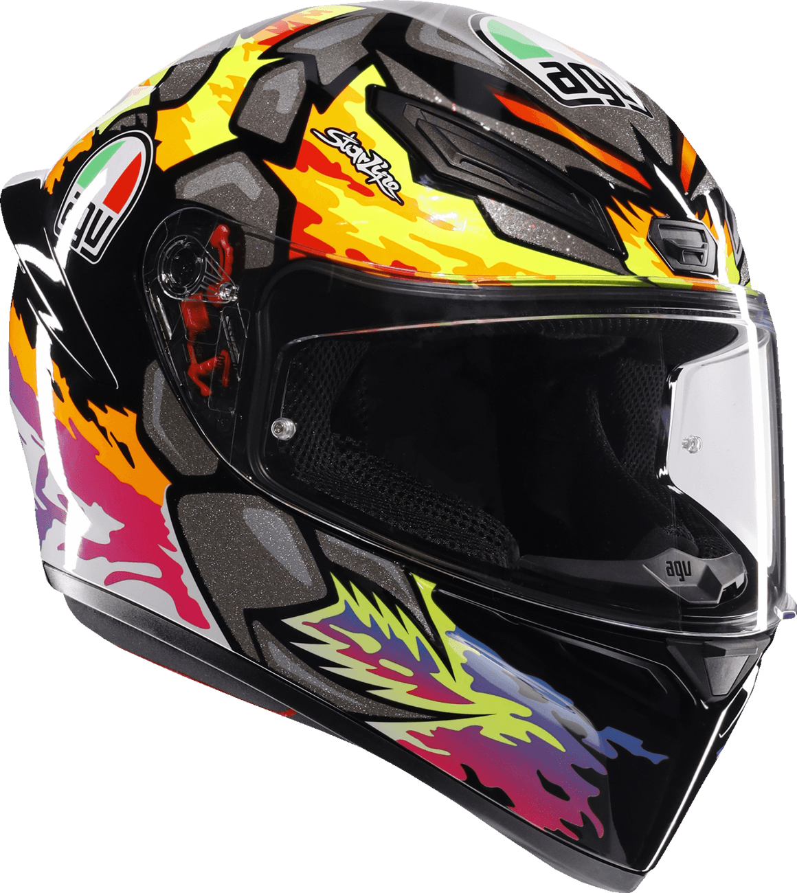 AGV 0101-19434 K1 S Helmet - Bezzecchi 2023 - 2XL