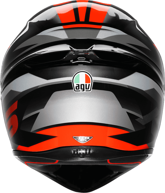 AGV 0101-19441 K1 S Helmet - Fastlap - Black/Gray/Red - Medium — image 4 of 7