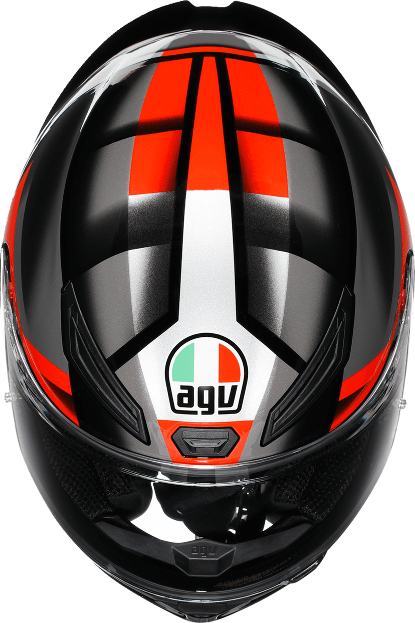 AGV 0101-19444 K1 S Helmet - Fastlap - Black/Gray/Red - 2XL — image 1 of 7