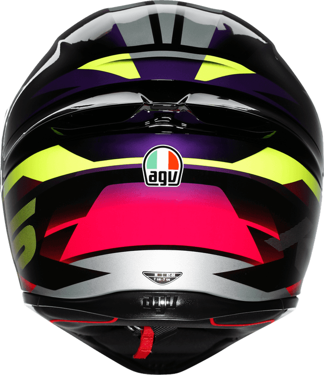 AGV 0101-19446 K1 S Helmet - Fastlap - Black/Purple/Pink - Small — image 4 of 7