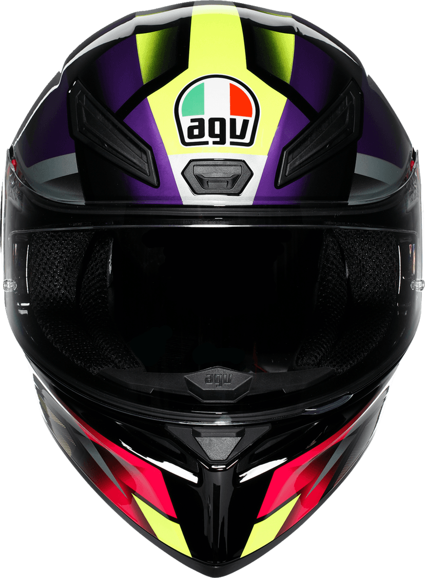 AGV 0101-19450 K1 S Helmet - Fastlap - Black/Purple/Pink - 2XL — image 6 of 7