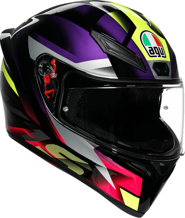 AGV 0101-19450 K1 S Helmet - Fastlap - Black/Purple/Pink - 2XL — image 1 of 7