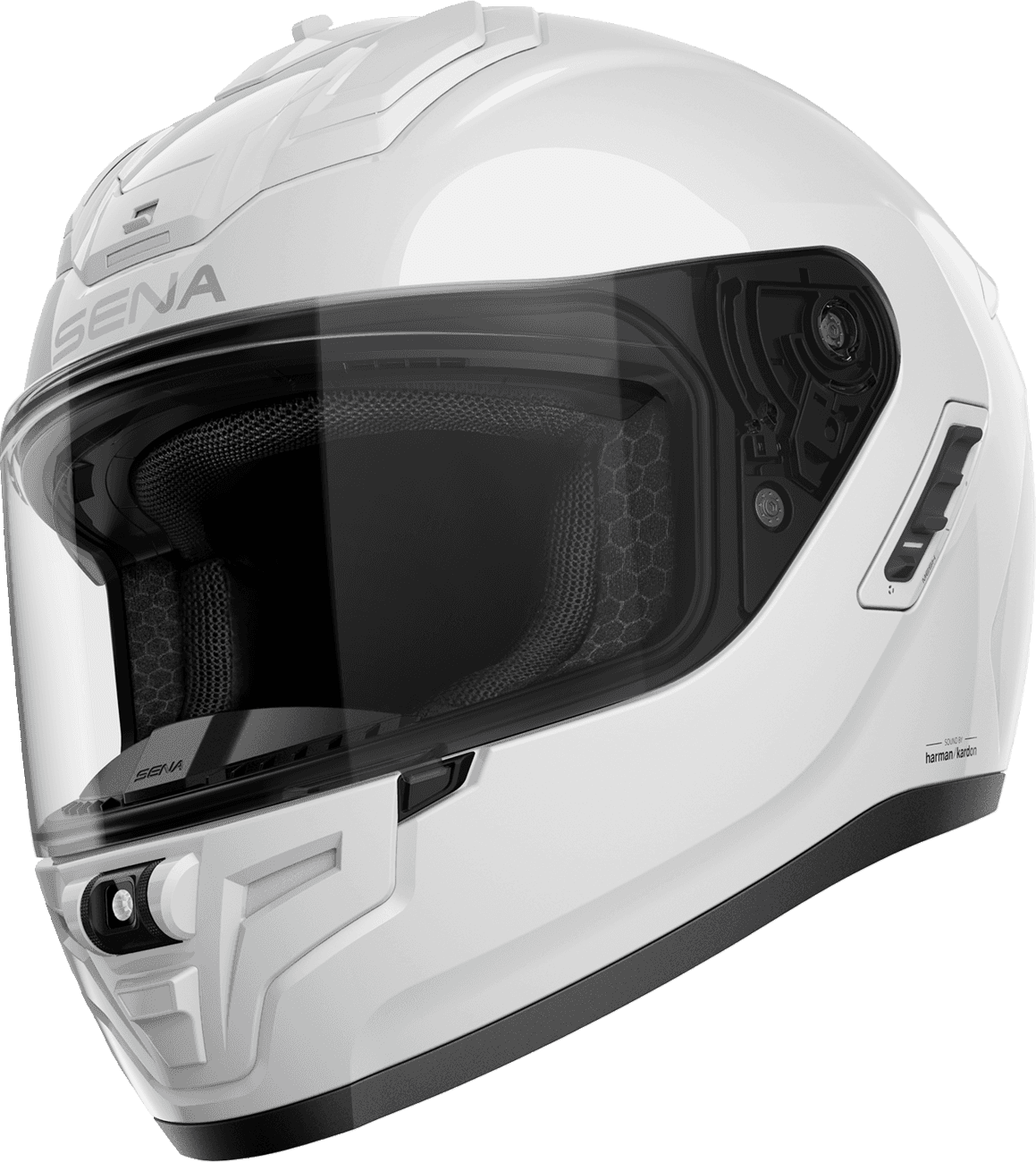 SENA 0101-19476 Phantom ANC Helmet - Gloss White - 2XL