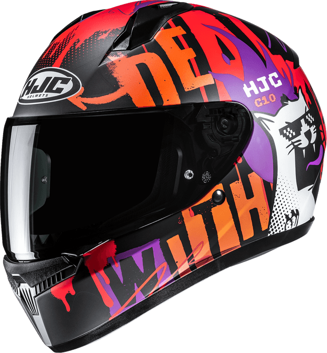 HJC 0101-19517 C10 Helmet - FOP - MC7SF - Large