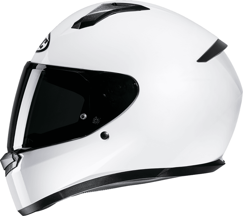 HJC 0101-19571 C10 Helmet - Solid - White - Large — image 2 of 5