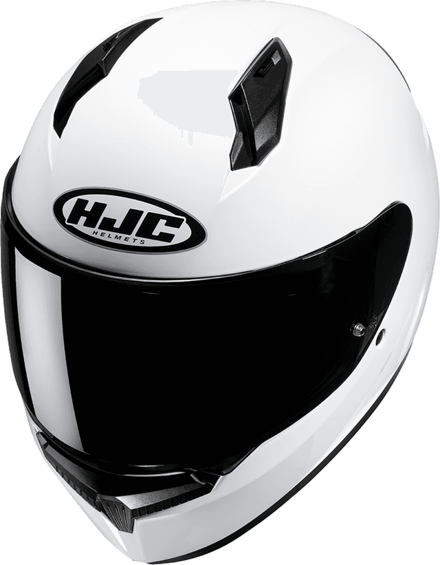 HJC 0101-19571 C10 Helmet - Solid - White - Large — image 5 of 5