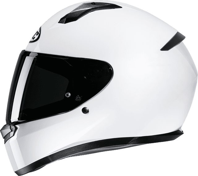 HJC 0101-19573 C10 Helmet - Solid - White - 2XL — image 2 of 5