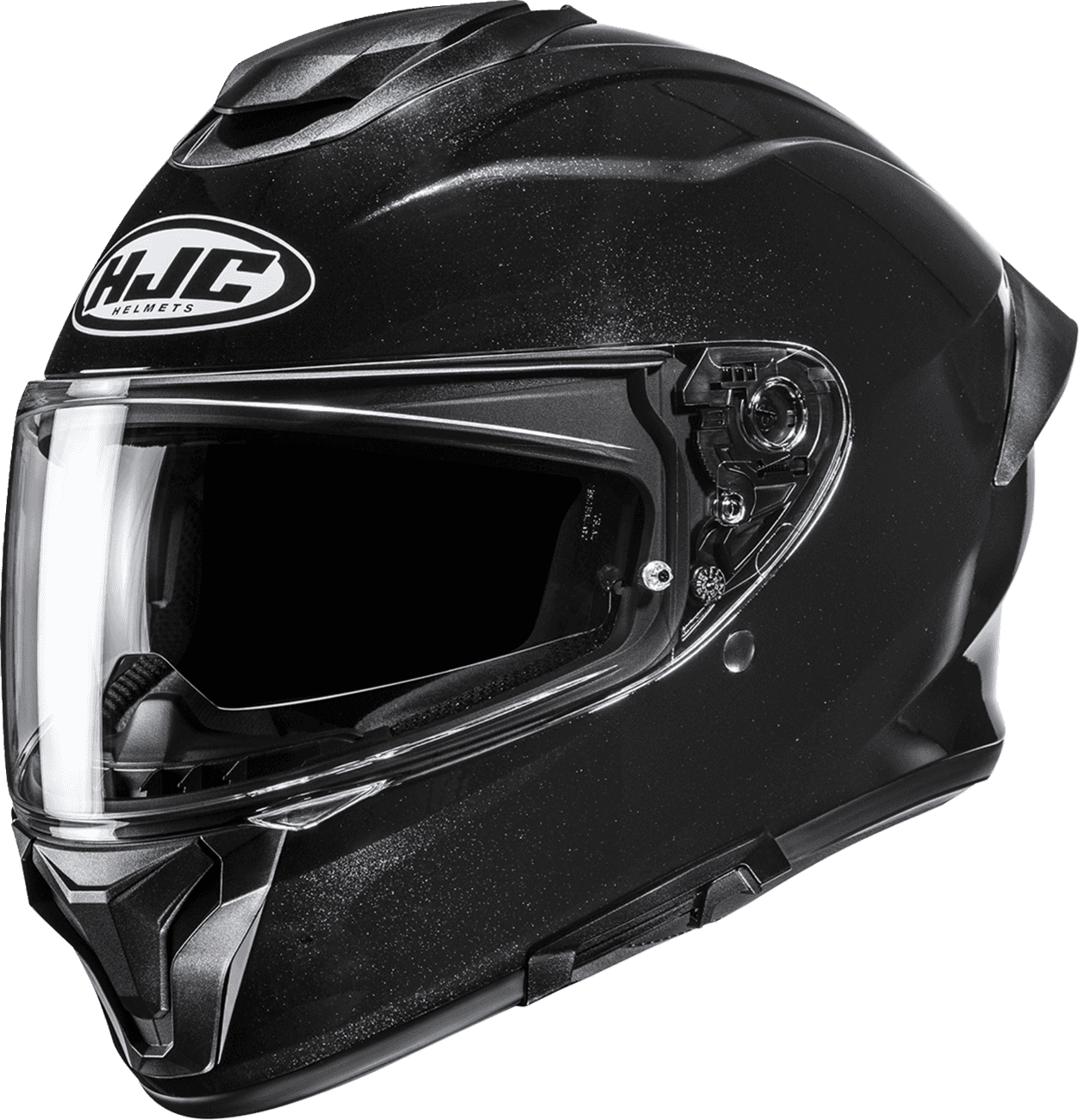 HJC 0101-19651 C71 Helmet - Solid - Black - Small