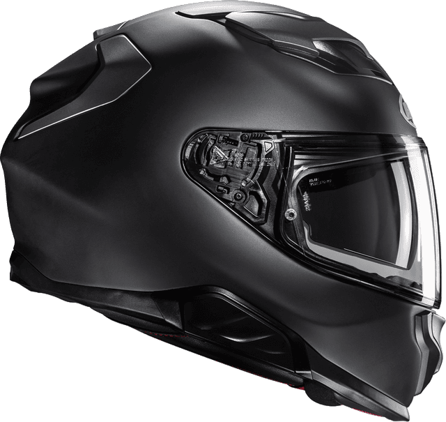 HJC 0101-19735 F71 Helmet - Solid - Semi-Flat Black Titanium - XL — image 2 of 2