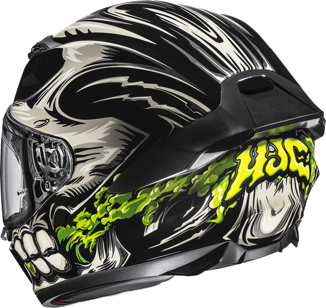 HJC 0101-19827 i11 Helmet - Acid Skull - MC5 - Large — image 2 of 4