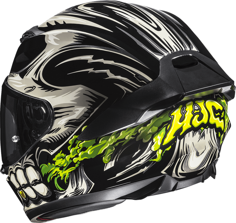 HJC 0101-19827 i11 Helmet - Acid Skull - MC5 - Large — image 4 of 4