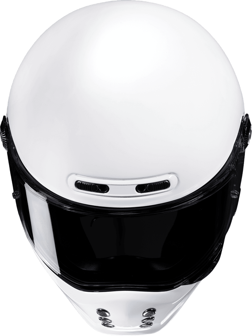 HJC 0101-19918 V10 Helmet - Solid - White - Small — image 5 of 8