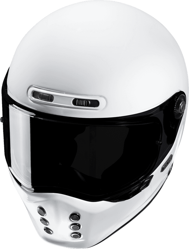 HJC 0101-19918 V10 Helmet - Solid - White - Small — image 6 of 8