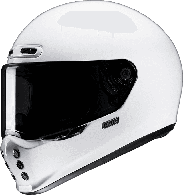 HJC 0101-19920 V10 Helmet - Solid - White - Large — image 1 of 8