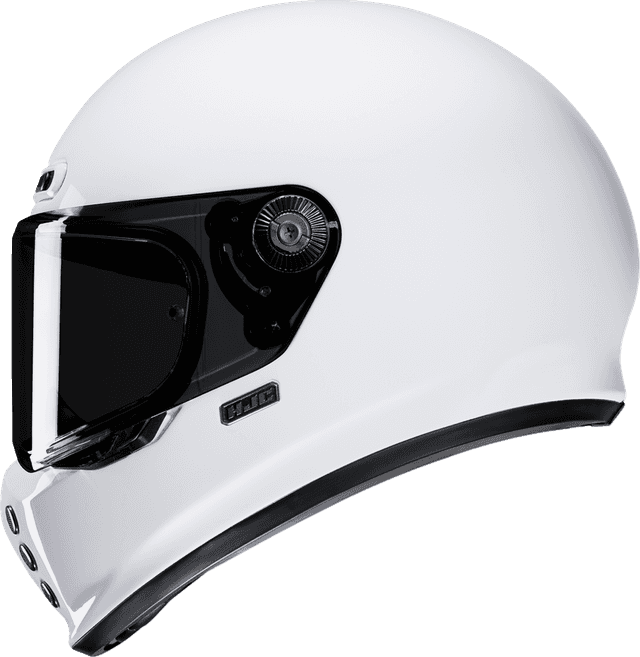 HJC 0101-19920 V10 Helmet - Solid - White - Large — image 2 of 8