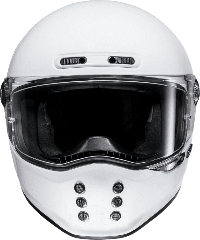 HJC 0101-19920 V10 Helmet - Solid - White - Large — image 4 of 8