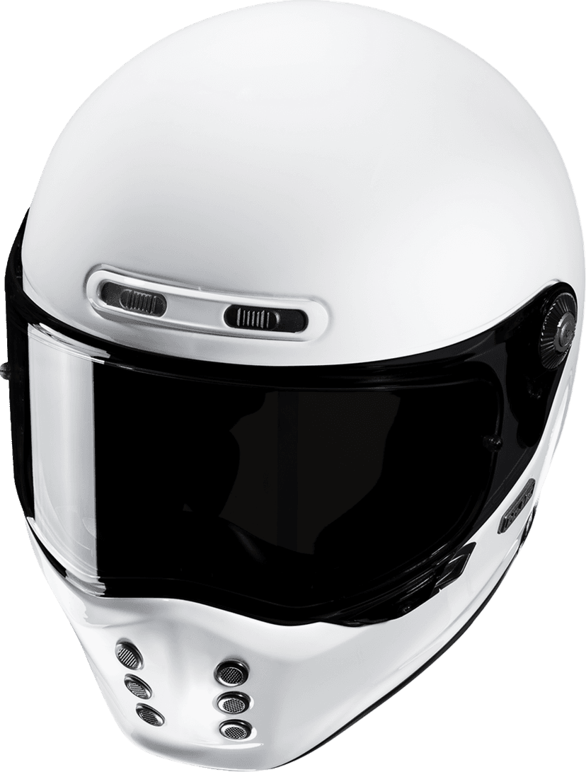 HJC 0101-19922 V10 Helmet - Solid - White - 2XL — image 6 of 8