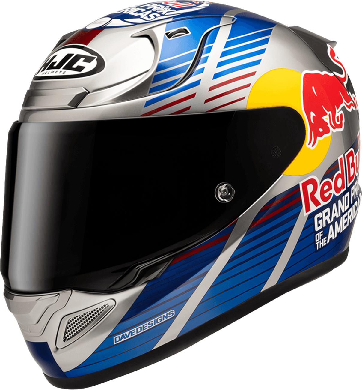 HJC 0101-20054 RPHA 12N Helmet - Red Bull Austin GP II - XL
