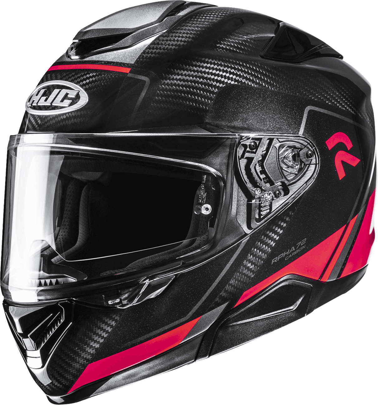 HJC 0101-20058 RPHA 72 Carbon Helmet - Fynex - MC1 - Medium