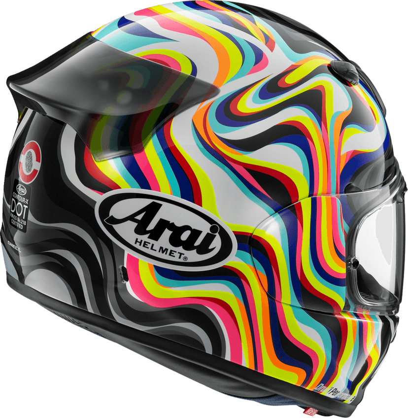 ARAI HELMETS 010120189 Contour-X Helmet - Swirl - White - XL — image 2 of 2