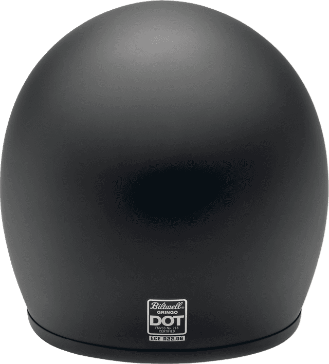 BILTWELL 010120264 Gringo Helmet - Flat Black - XS — image 5 of 8