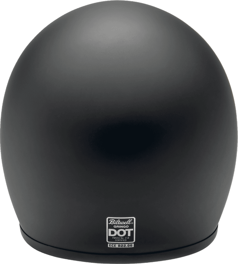 BILTWELL 010120264 Gringo Helmet - Flat Black - XS — image 5 of 8