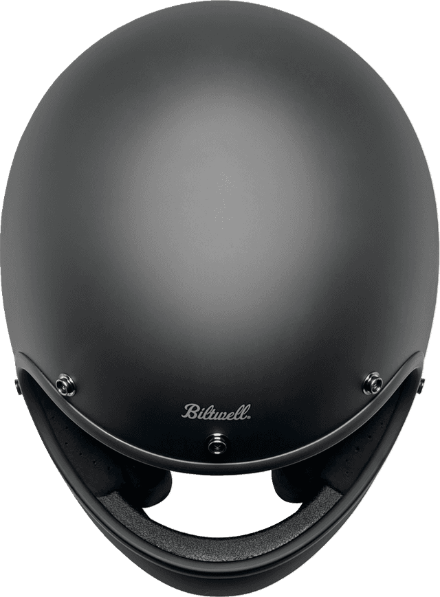 BILTWELL 010120266 Gringo Helmet - Flat Black - Medium — image 8 of 8