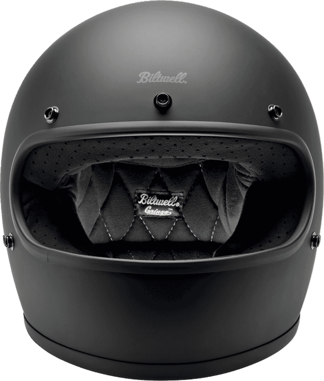 BILTWELL 010120267 Gringo Helmet - Flat Black - Large — image 2 of 8