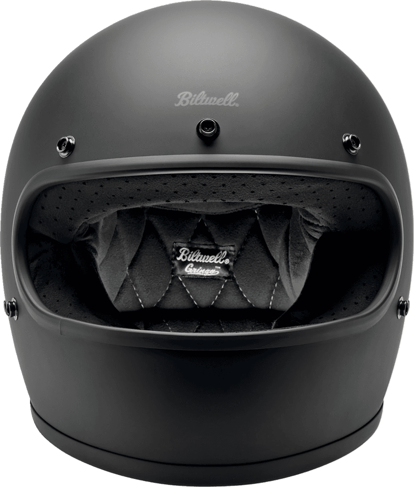 BILTWELL 010120267 Gringo Helmet - Flat Black - Large — image 2 of 8