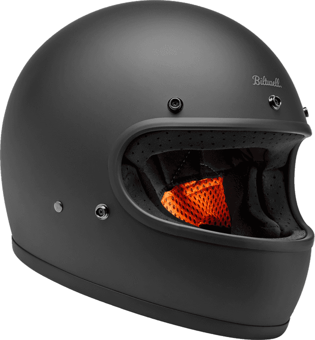 BILTWELL 010120268 Gringo Helmet - Flat Black - XL — image 3 of 8