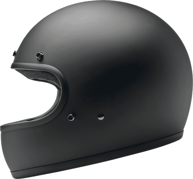 BILTWELL 010120268 Gringo Helmet - Flat Black - XL — image 5 of 8
