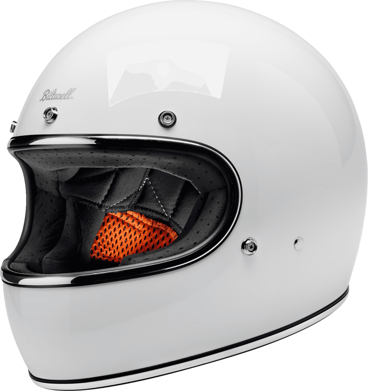 BILTWELL 010120271 Gringo Helmet - Gloss White - Small
