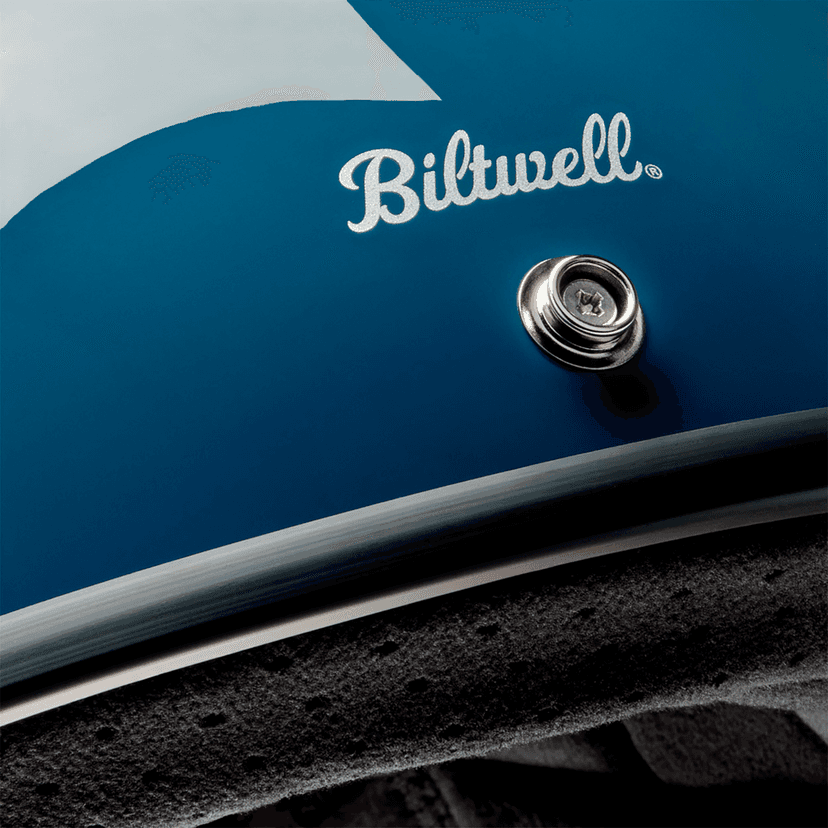 BILTWELL 010120277 Gringo Helmet - Graystone - Small — image 8 of 8