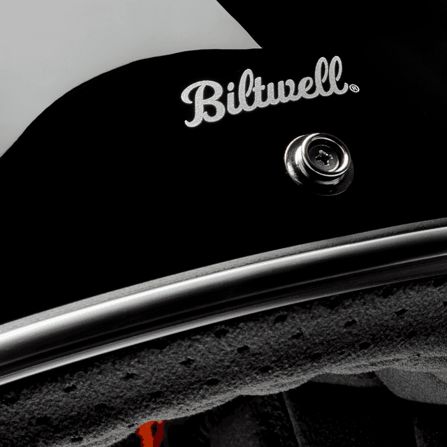 BILTWELL 010120283 Gringo Helmet - Raceflow - Black/Red/White/Blue - Small — image 8 of 8
