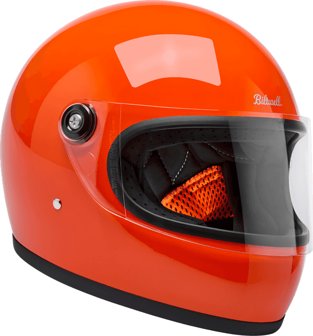 BILTWELL 010120300 Gringo S Helmet - Hazard Orange - XS — image 3 of 9