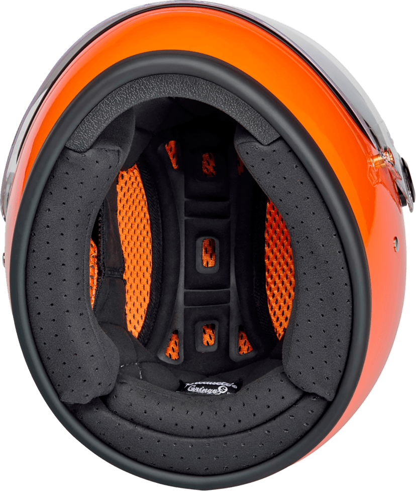 BILTWELL 010120303 Gringo S Helmet - Hazard Orange - Large — image 4 of 9