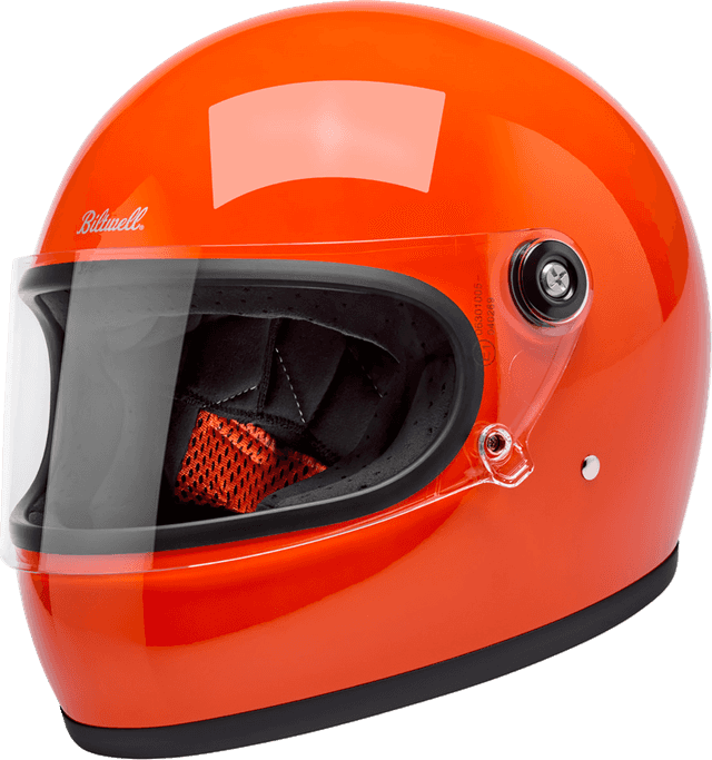 BILTWELL 010120304 Gringo S Helmet - Hazard Orange - XL — image 1 of 9