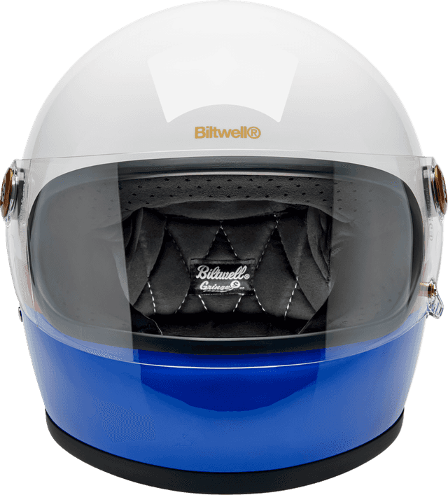 BILTWELL 010120308 Gringo S Helmet - Apex - White/Red/Blue - Medium — image 2 of 9