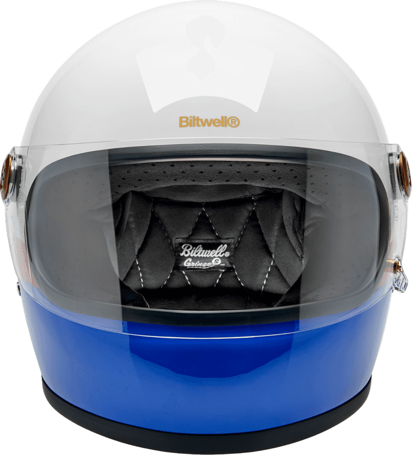 BILTWELL 010120309 Gringo S Helmet - Apex - White/Red/Blue - Large — image 2 of 9