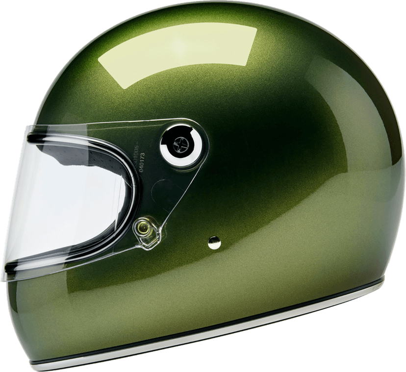 BILTWELL 010120314 Gringo S Helmet - Metallic Dart Green - Medium — image 5 of 9
